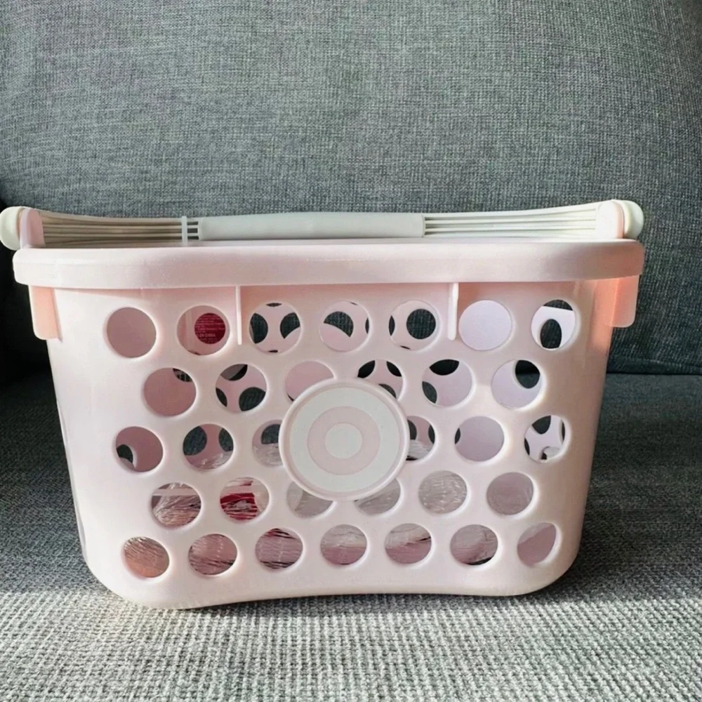 Baby Pink Target Toy Shopping Basket